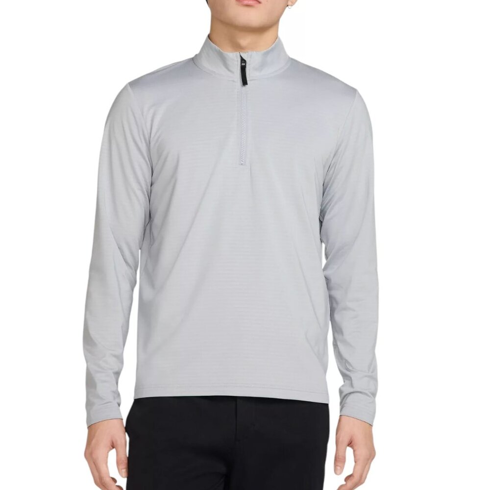 Nike Victory Men's Dri-FIT 1/2-Zip Golf Top Light Smoke Grey